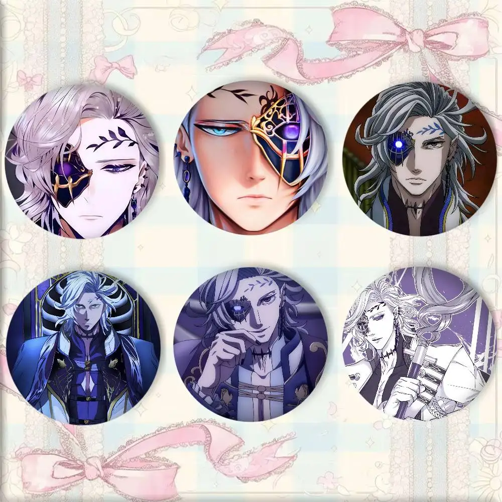 Anime R-Record of R-Ragnarok Hades Cartoon Badge Tinplate DIY Backpack Clothing Accessories Jewelry Pins