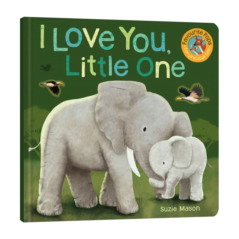 I Love You Little One Pops for Tots, Baby Children's books aged 1 2 3, English picture book, 9781788814553