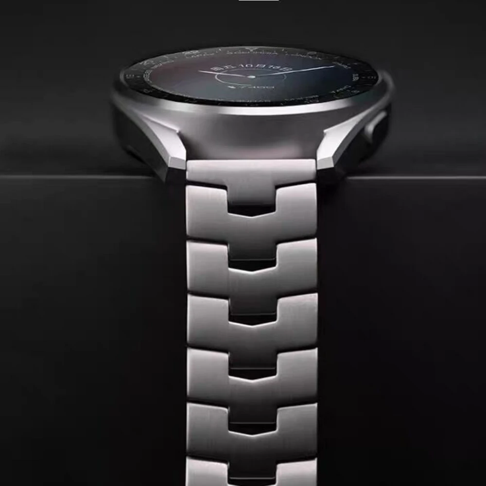 

Ремешок титановый для Huawei Watch 4/Pro/GT-2-3 46 мм, браслет для Amazfit GTR 47 мм/2/2e/3/4 Galaxy Watch 3 45 мм, 22 мм