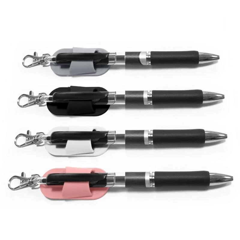 

Зажимы для ручек на ремешке, портативный силиконовый держатель для ручек на шею, портативный держатель для ручек, зажим для для