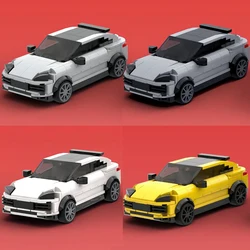 MOC Turbo GT SUV City Off-road Vehicle Building Blocks Racing Sports Car Model Assemble Bricks Puzzles Toys Gifts For Kids Boys