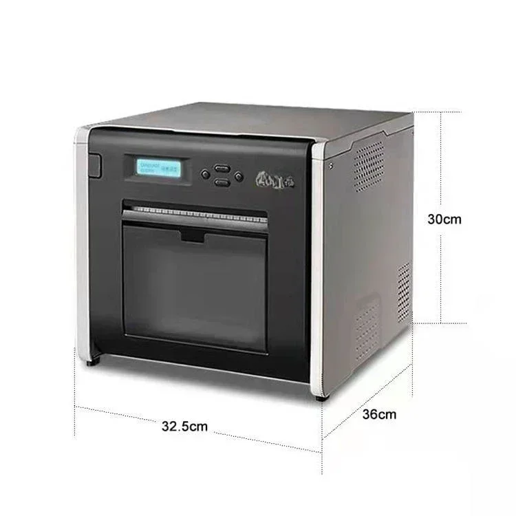 熱い販売在庫あり高速印刷速度インク不要ミラーフォトブース用フォトプリンター