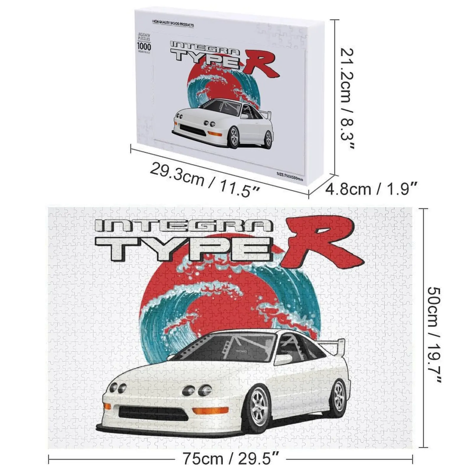 Integra DC2 Jigsaw Puzzle Gioco Bambini Romanzo Giocattoli per bambini 2022 Puzzle con nome in legno