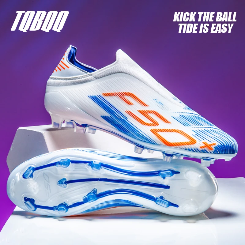 

Professional Football Shoes FG/TF Low-Top Sports Lightweight Soccer Cleats Artificial Grass Training Match Football Boots