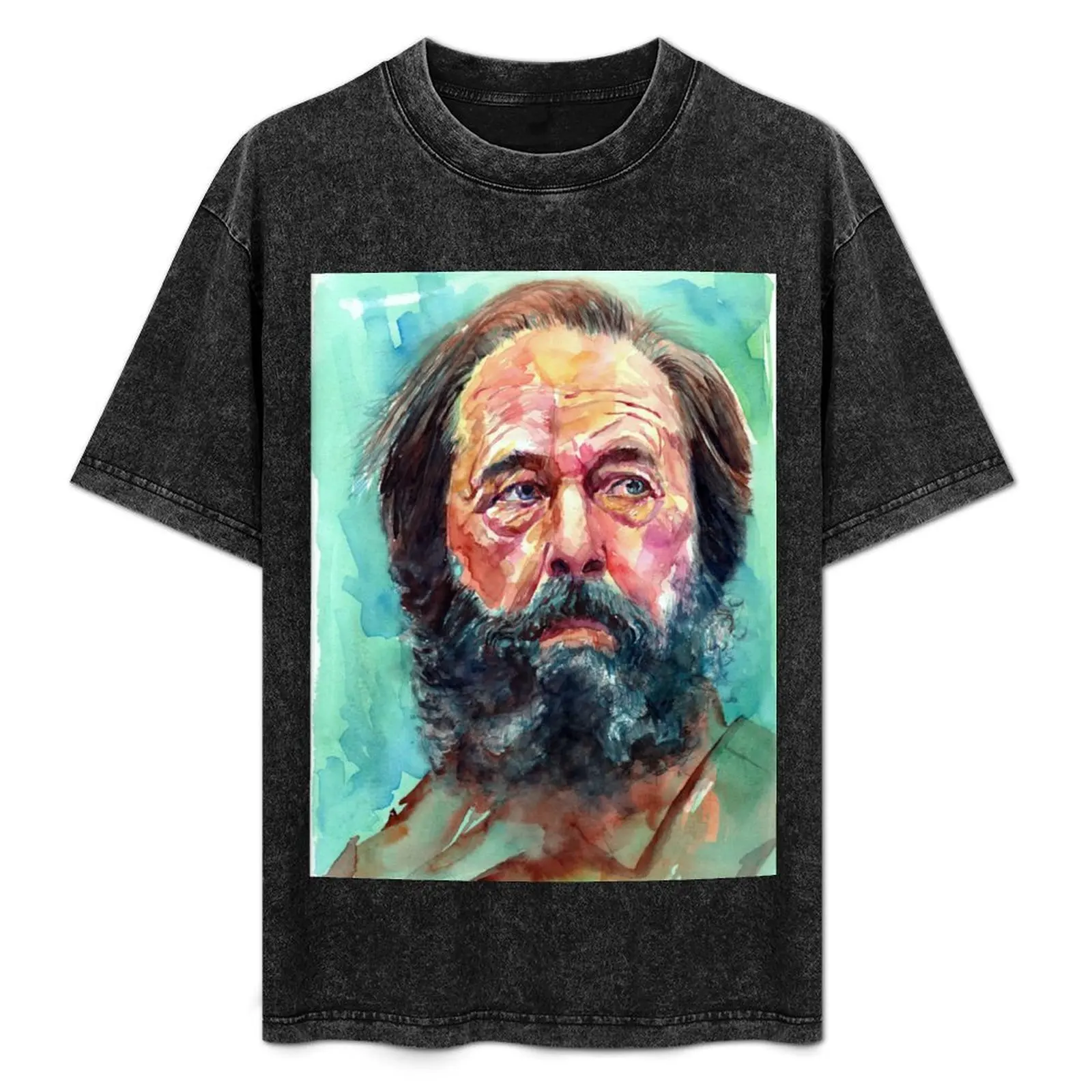 

Aleksandr Solzhenitsyn T-Shirt Street Style Casual Tee Shirt