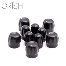 10pcs Walkie-Talkie Button Cap Replace Rotary Accessories 5 Pairs for Motorola GP328 Radio knobs Volume + Channel Knob Caps