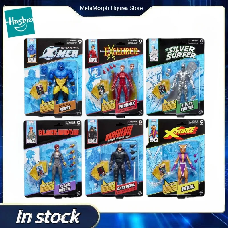 

Оригинальная серия Hasbro Marvel Legends, серебряная фигурка для серфинга/борона/зверя/фенікс/черная вдова/одноевец, аниме-фигурка, коллекция моделей игрушек
