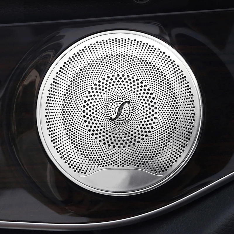 Car Audio Speaker Cover Trim Door Loudspeaker Cover Trim Car Accessories interior for Mercedes Benz E/C/GLC Class W213 W205 X253