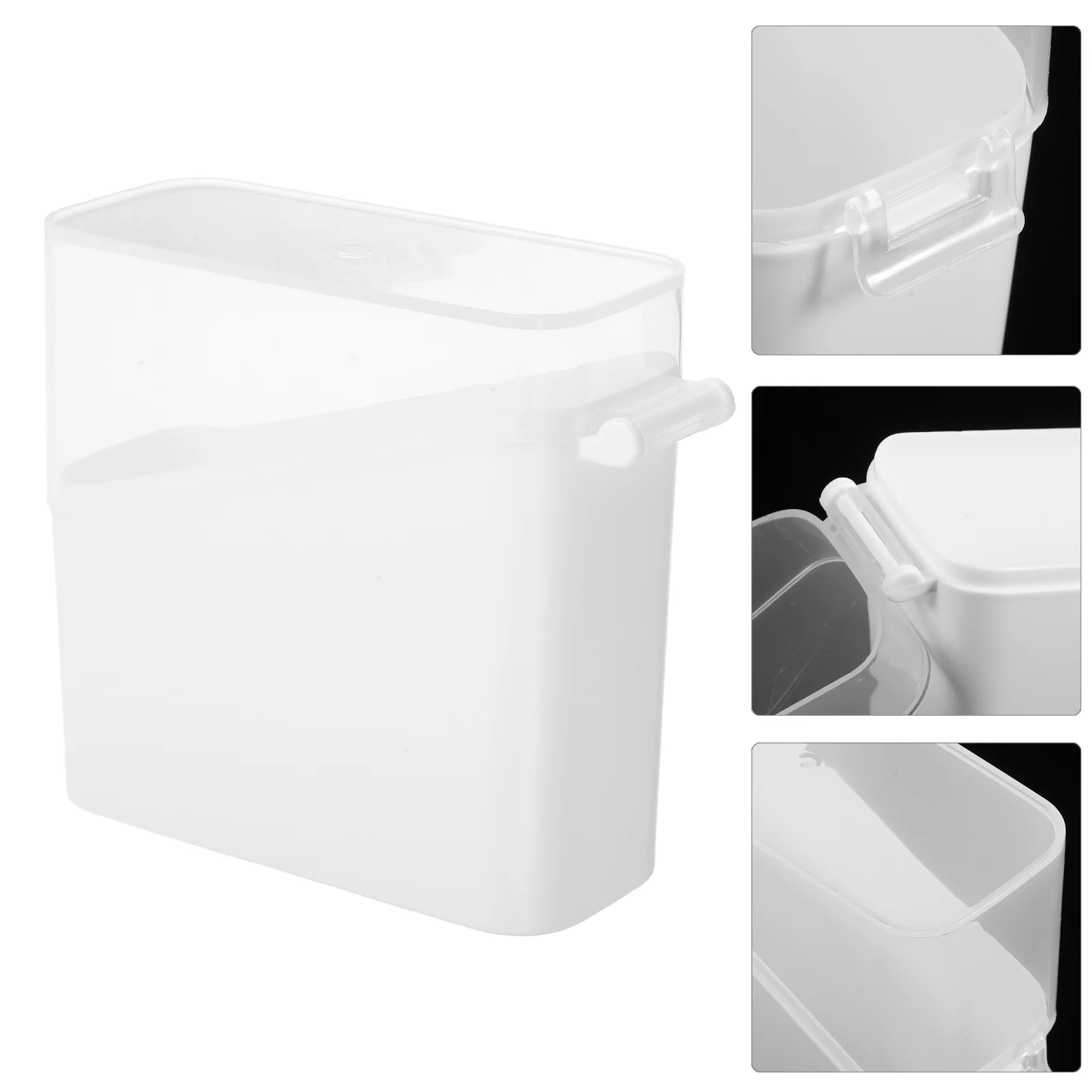 

Cheese Slice Crisper Snack Portable Fridge Kitchen Containers Food Serving Cases Holder Storage For With Lid