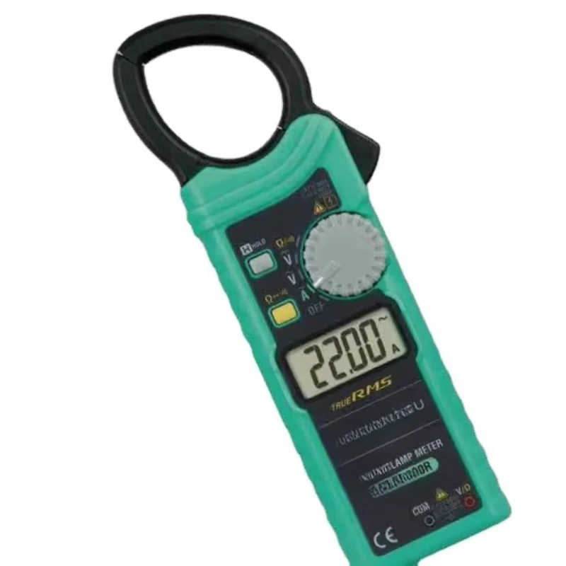 KEW 2200R High Precision Digital AC/DC Clamp Meter with True RMS Measurement, 1000 Amps AC.