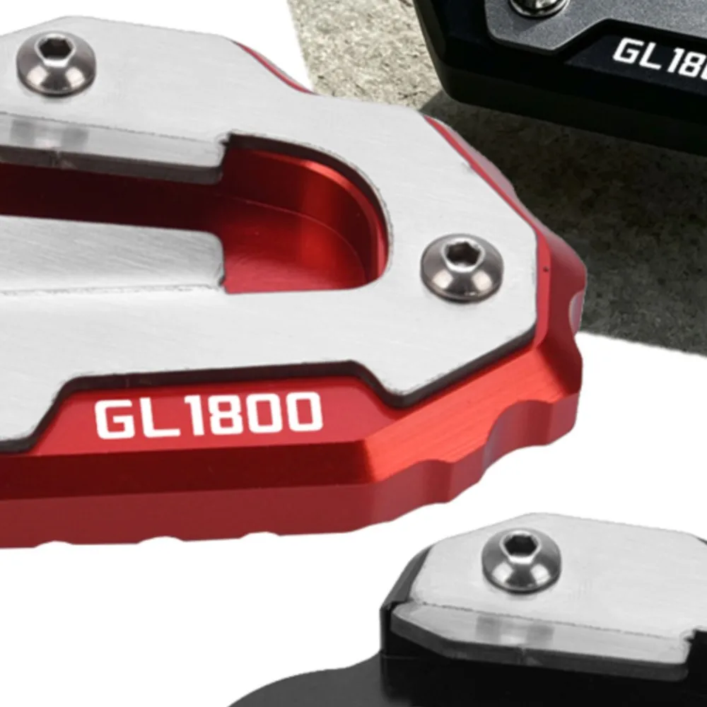 Motorcycle Foot Support Extension Plate Side Stand Enlarger For Honda GL 1800 Goldwing GL1800 2020 2021 2022 2023 2024 2025 2026