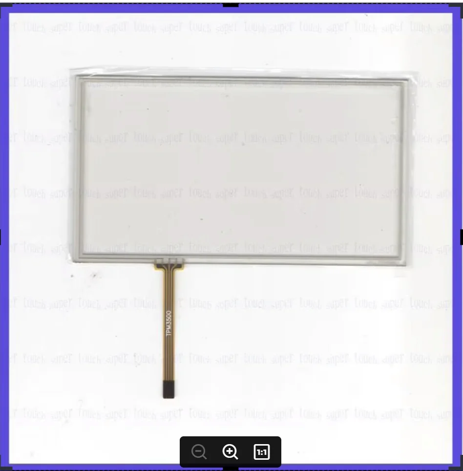 

ZhiYuSun for Pioneer AVH-P4000DVD 6inch 4-wire resistive touch panel for Car DVD, GPS Navigator screen glass