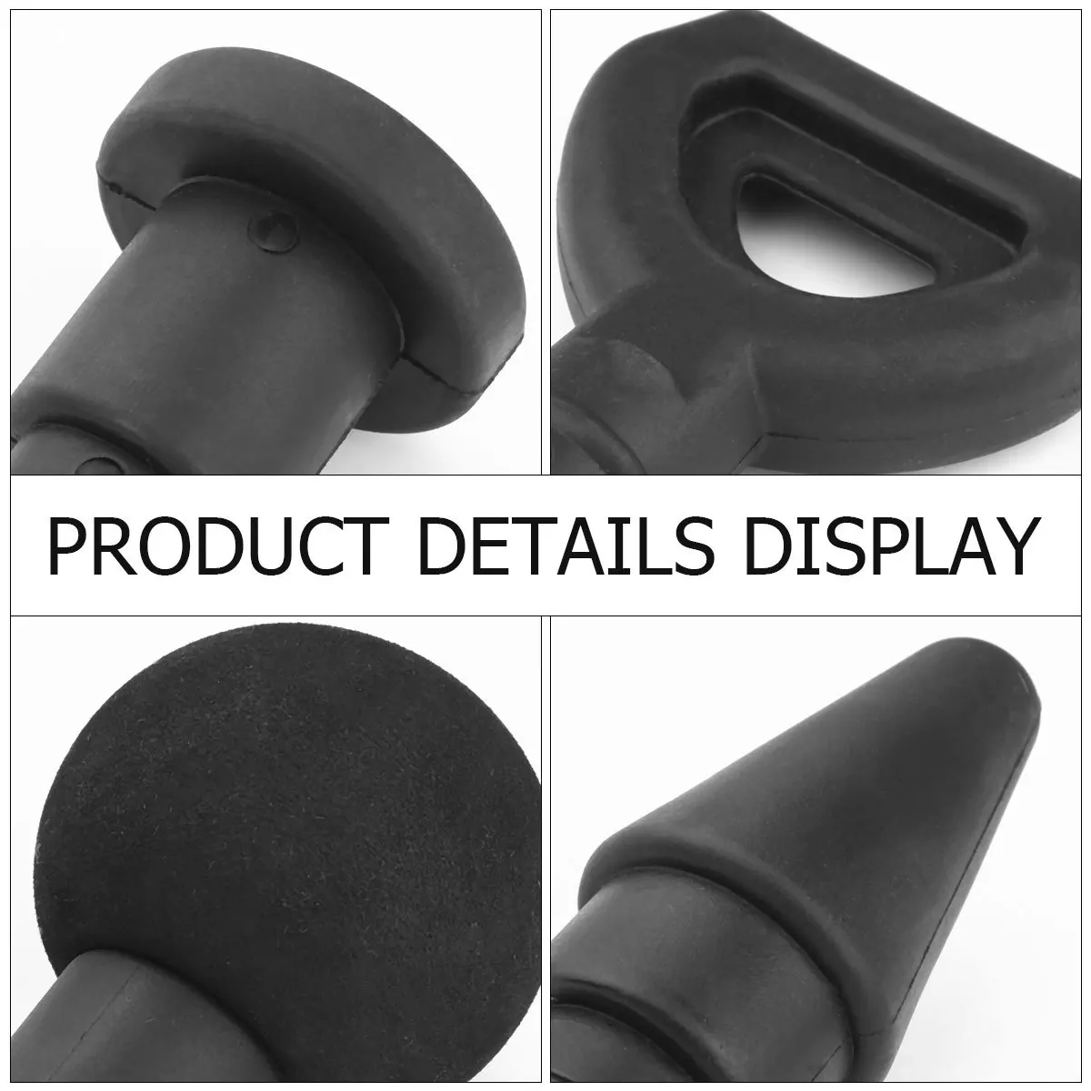 4 pezzi di ricambio per testa a sfera per massaggio a percussione, massaggiatore, terapia di rilassamento muscolare, strumento di sollievo del punto di attivazione, percussioni