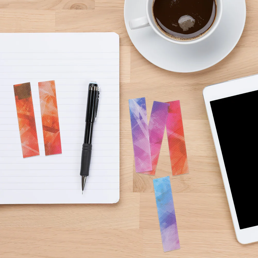 

24Pcs Sensory Stickers Colorful Textured Calming Strips for Pressure Reducing Tool Sensory Strips