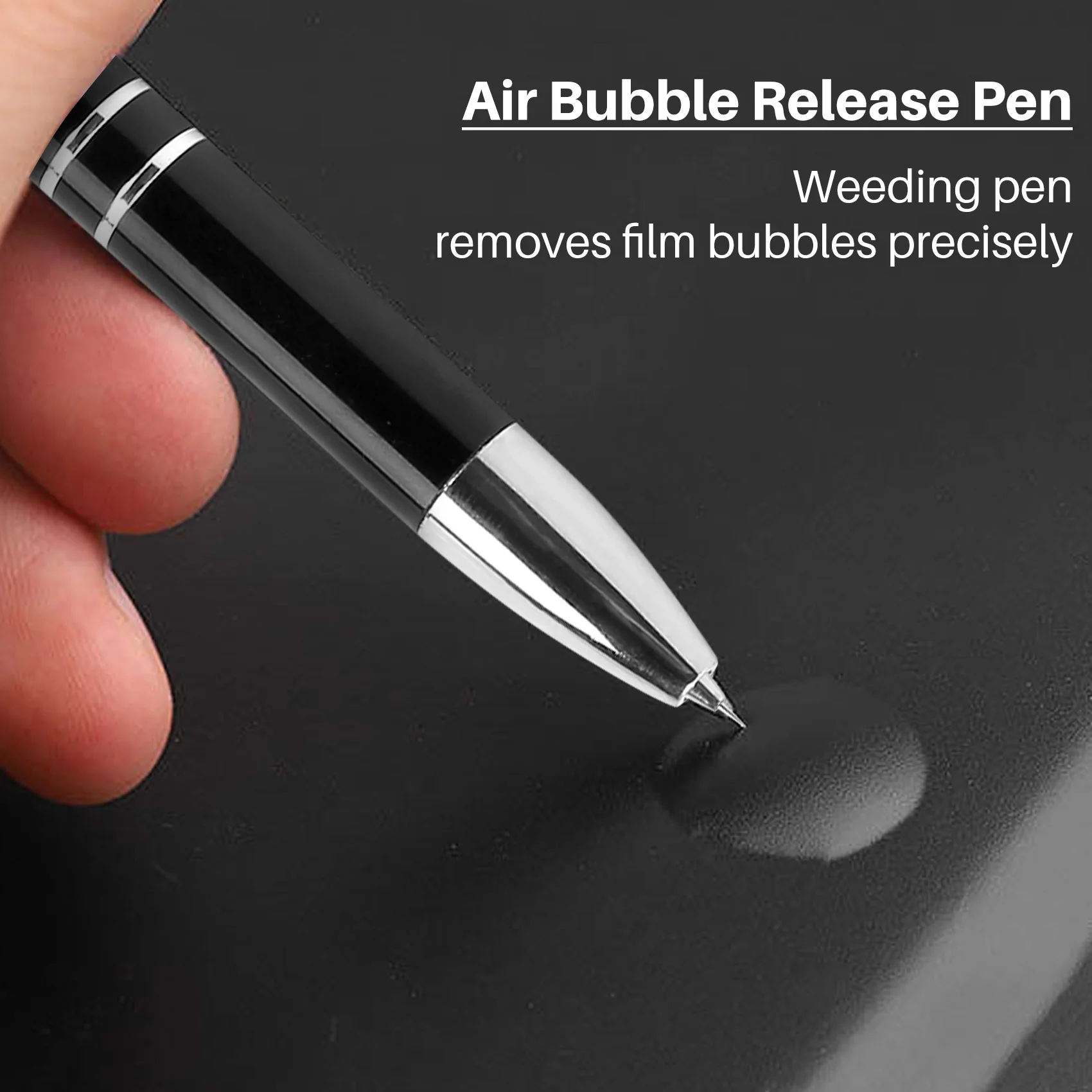 AB42-2 Pcs Pin Pen Weeding Tool For Easy Weeding Vinyl, Quick Air Release Vinyl Weeding Pen, Retractable Weeding Pen Pin