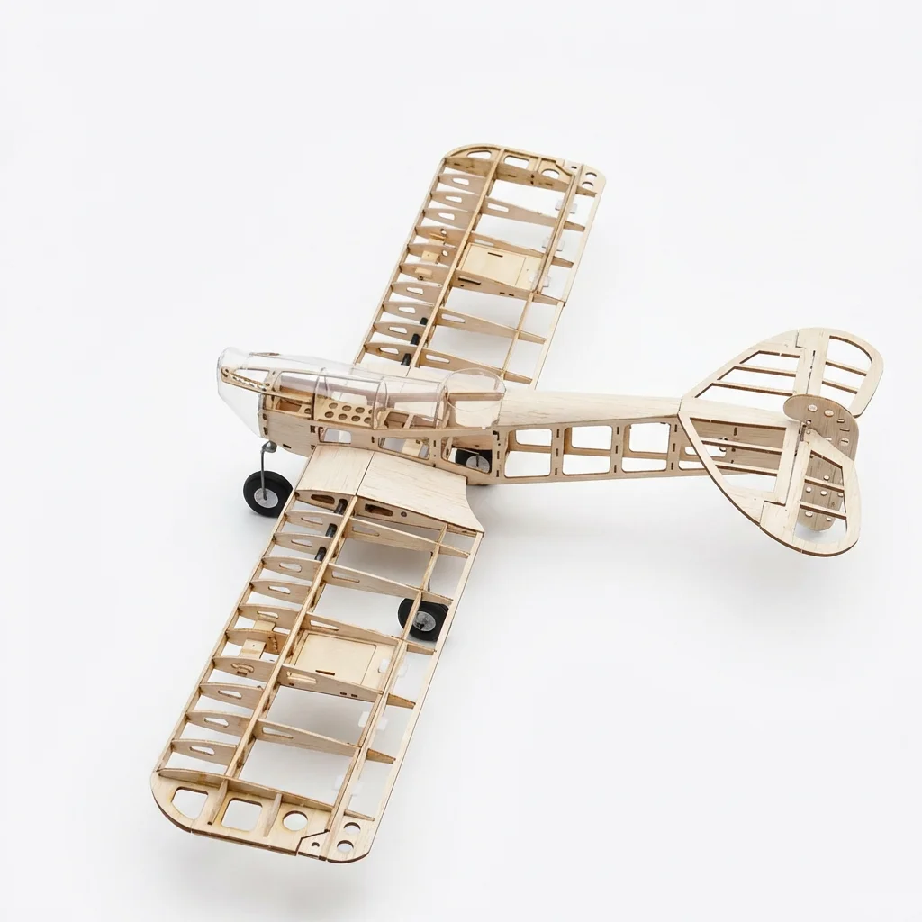 Brandenburg W.29 1020mm Balsa Wood RC Airplane Kit, Laser Cut Frame Building Kit - WWI Scale Model for Enthusiasts - view 6