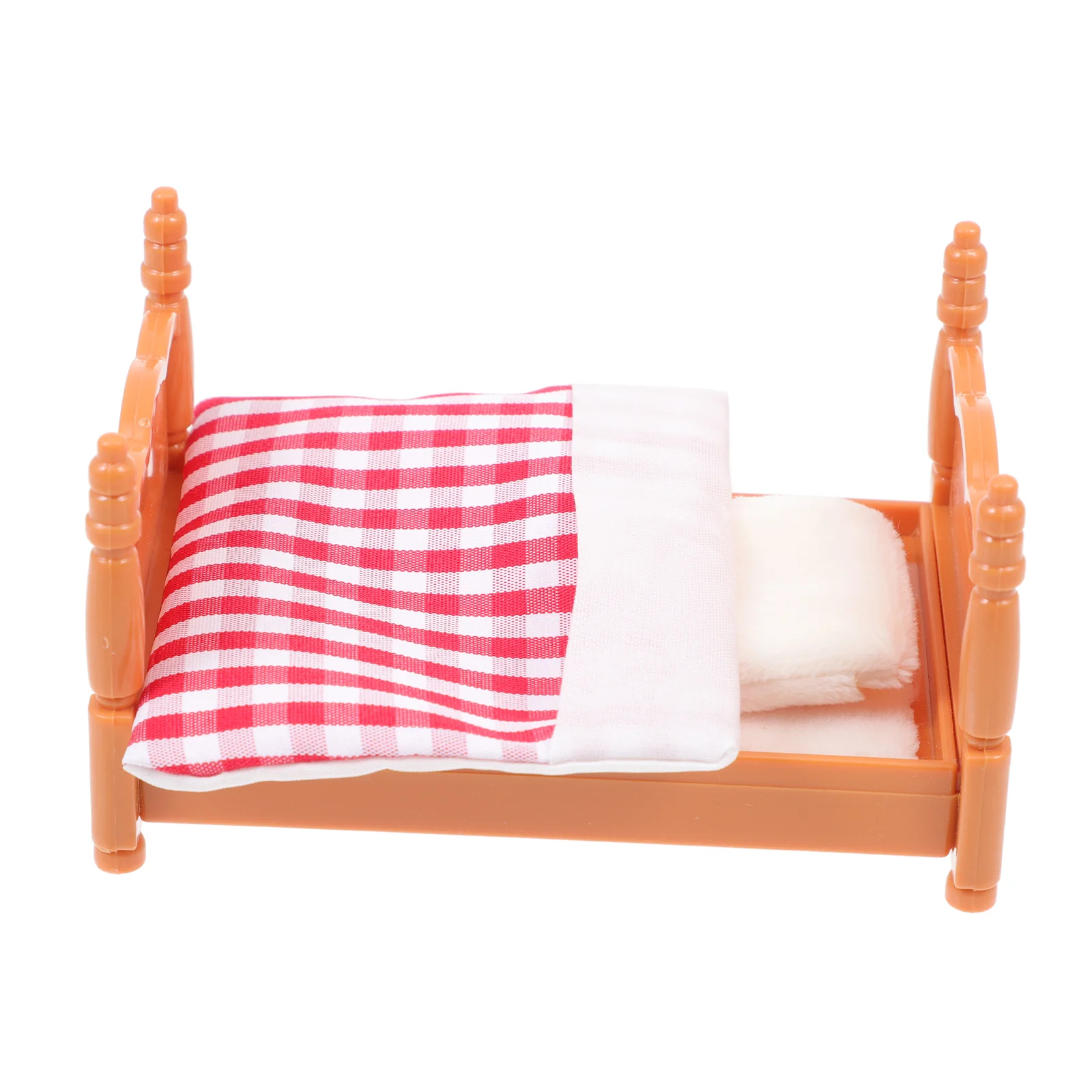 Bed Model Meubilair Home Decor Mini Huis Modellen Decoratie Miniatuur Ornament Doek Ambachten Versiering