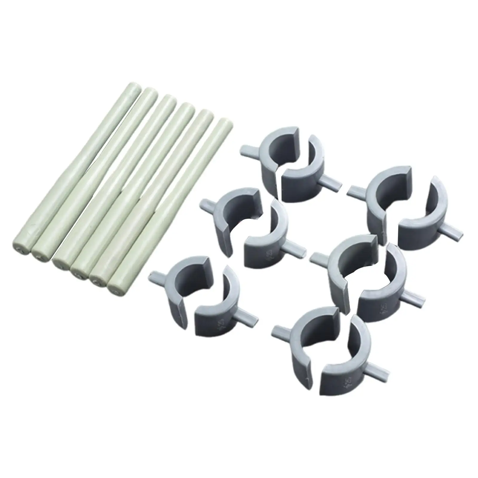 Hot Melt Tube Repair Refill Accessories Kit 6 Rods and 6 Pair Patches (No Wall
