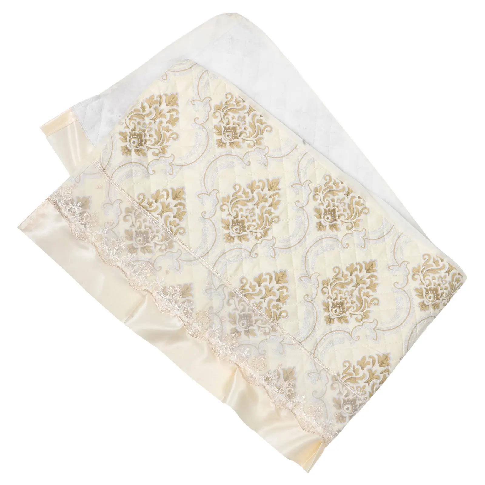 

1pcs Thickened Elastic Headboard Cover 1.8M Stretchable Padded Protector For Bed Cotton Back Support Bedding