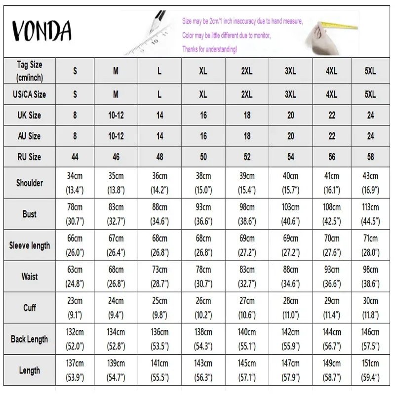 Eleganckie zimowe sukienki damskie VONDA z długim rękawem, welurowe sukienki wieczorowe na przyjęcia, patchworkowe jesienne długie suknie maxi, damskie suknie ślubne Vestido