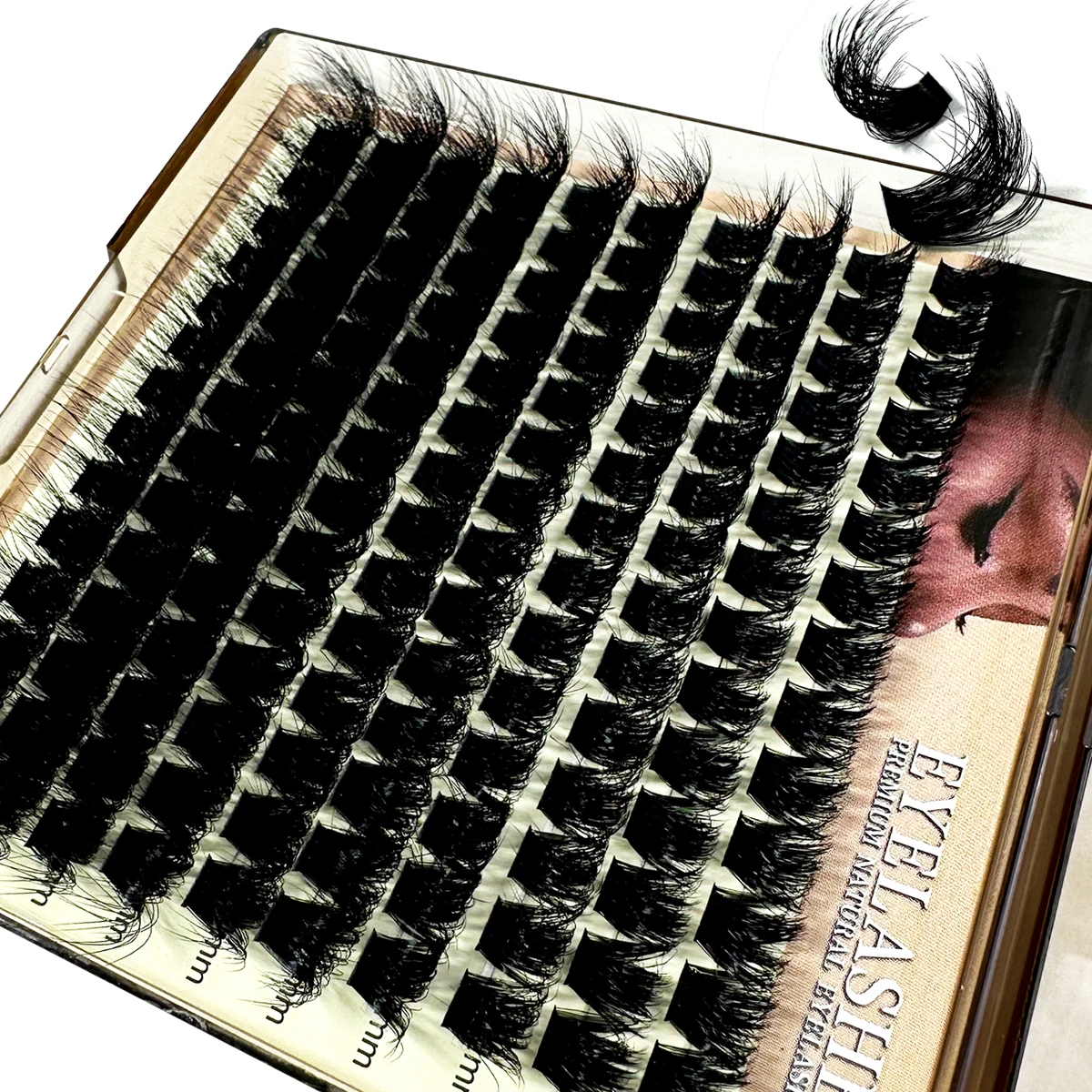 160d clusters de cílios 200/140 pçs cluster cílios 10-18mm cílios individuais aparência natural 5d fofo cluster cílios diy extensão de cílios