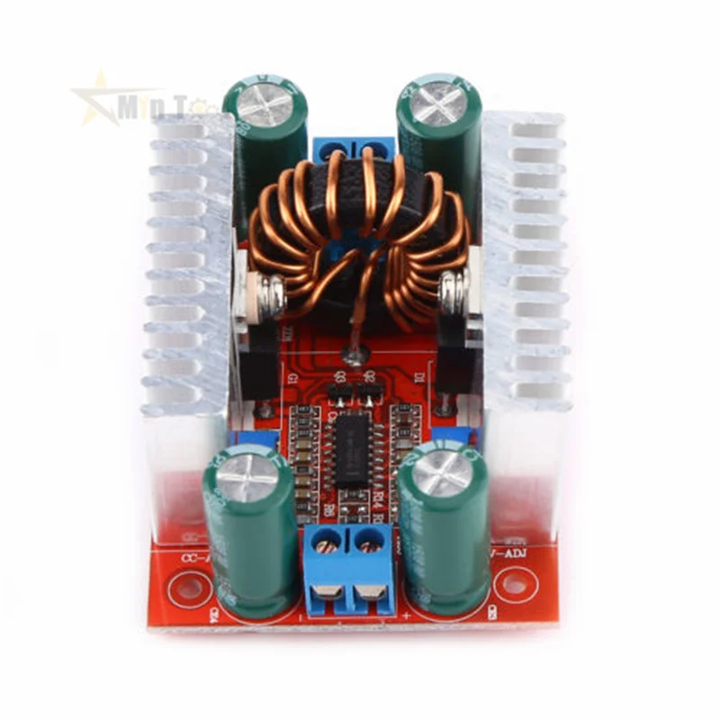 400W 15A DC Boost Konstantstrommodul Step-up Boost Wandler Spannungsladegerät Step-Up-Platine Netzteilzubehör – Detail 6