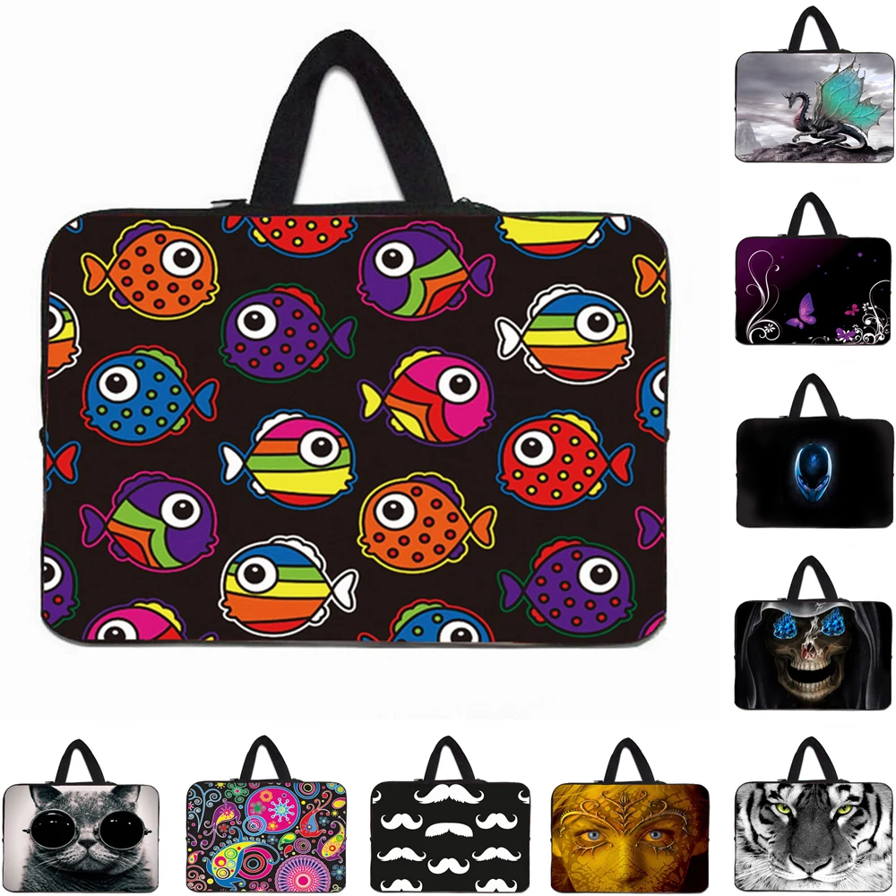 Bolsa para Laptop 15.6/17, Capa de Neoprene, Bolsas para Computador, Capa Protetora para Laptop, Bolsas para Macbook Air M3 13 Pro 14 16 OnePlus Pad 3 13.2