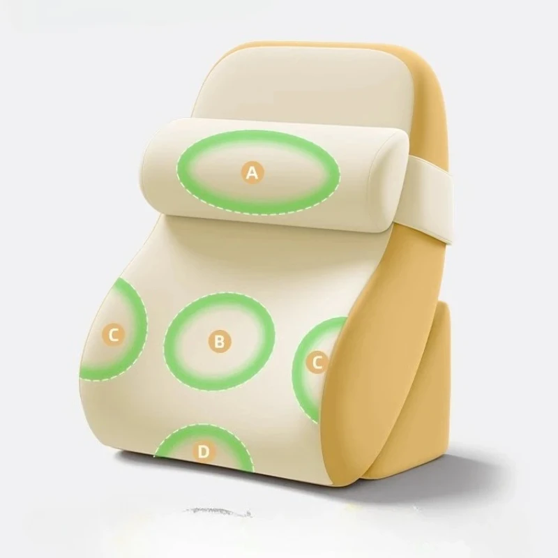 

Adjustable Bed Backrest Pillow Ergonomic Support Cushion for Neck Spine Perfect for Reading Relaxing Bedside Cushions