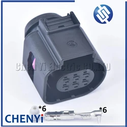 6 Pin Automotive Connectors Temp Sensor Wire harness Plug 4H0973713 4H0 973 713 For LSU 4.9 Throttle Valve Control Element