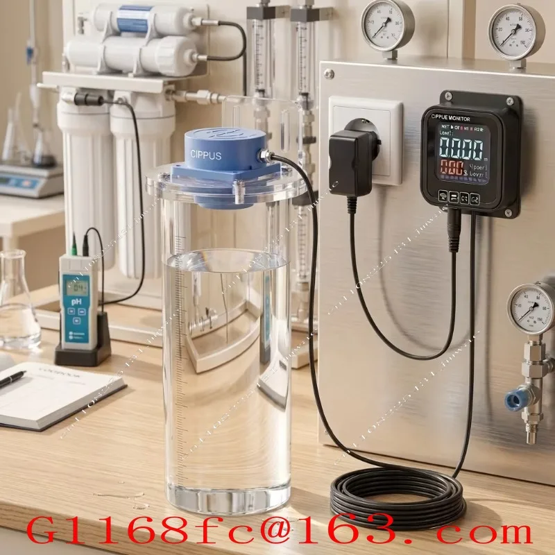 WiFi Ultrasonic Liquid Level Sensor Tuya Smart Life Application, Used for Water Tank Sensor Parts
