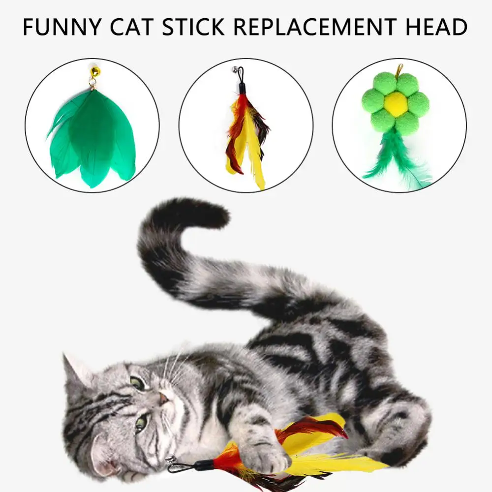 Cat Toys Cute Appearance Good-looking And Practical Funny For Cat Cat Teaser Stick Pet Supplies Stylish Design Hanging Bells