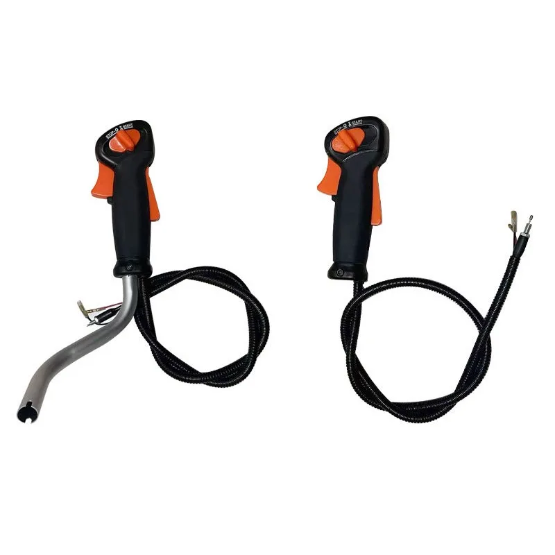 

Переключатель управления дроссельной заслонкой для газонокосилки, замена ручки для Stihl FS120 FS200 FS250, пластиковый ручной переключатель дроссельной заслонки