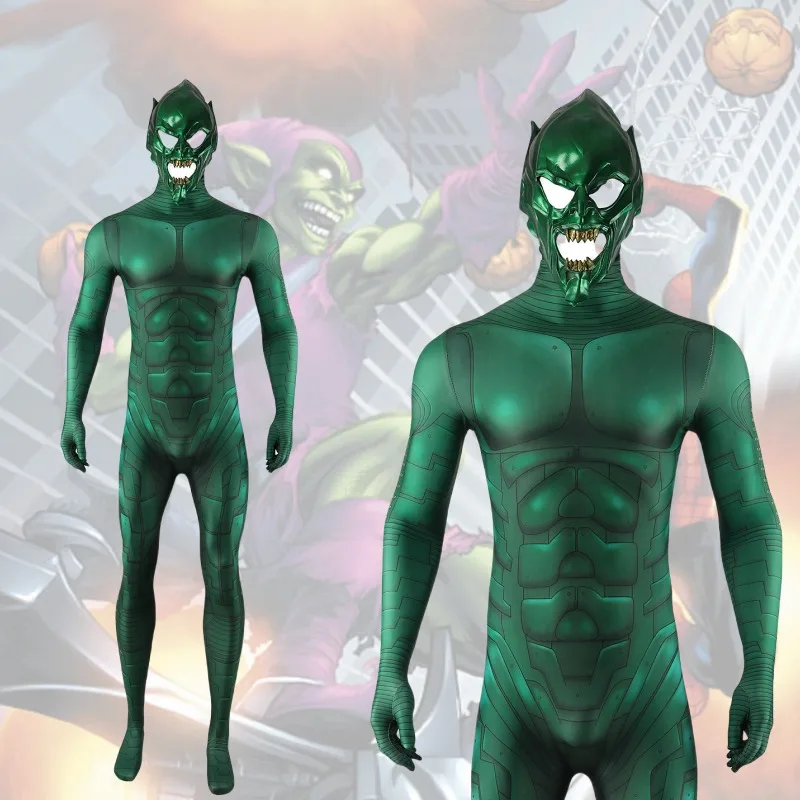 marvel-spider-man-3-anime-character-green-goblin-halloween-costumes-personality-holiday-party-cosplay-kids-onesies-wholesale