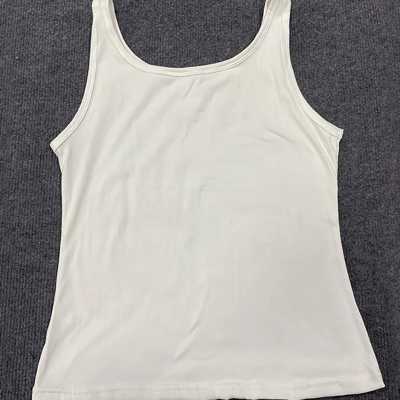 European American Grunge Style Street Tops Summer Simple Casual Group Koi Fish Pattern Printed Ladies Round Neck Sleeveless Vest