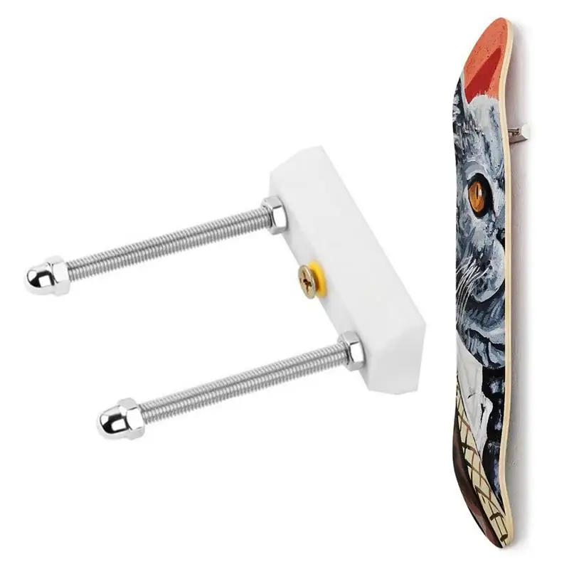 Skate Rack Wall Mount Acrílico Art Decoração Elétrica Skate Board Wall Rack Hanger Skate Acessórios