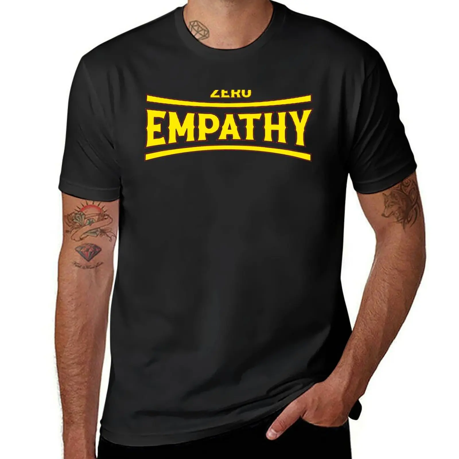 Zero Empathy T-Shirt anime Short sleeve tee shirts graphic tees cute tops T-shirt men