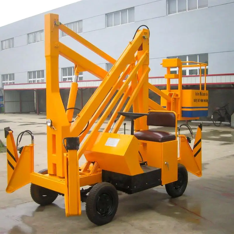 10-16 m Hydraulic Boom Truck Mounted Cherry Picker