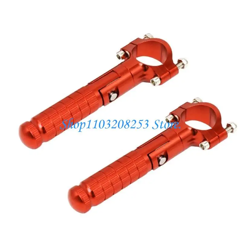 

R6FA Stylish Adjustable Motorcycle Foot Pegs Pedals Supports for City Commuting and Long Rides Enhanced Comfort on Long Trips