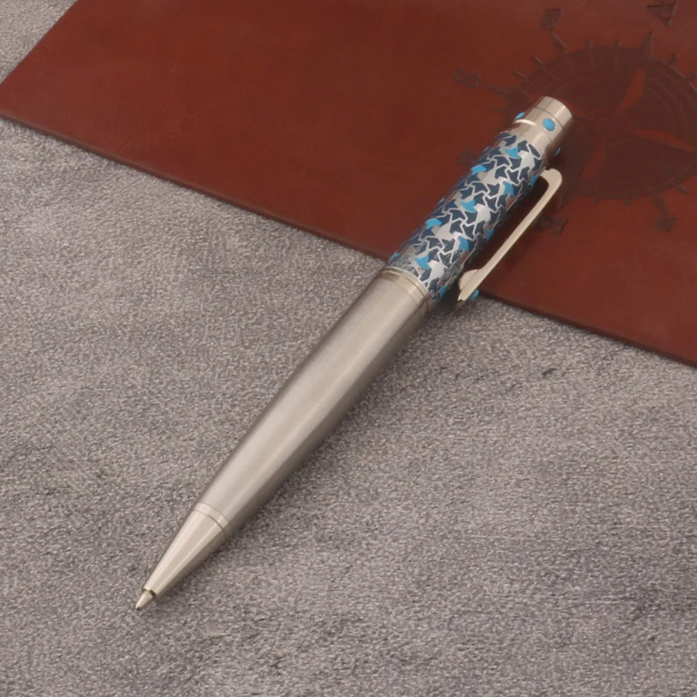

1pc High Quality Brand New ballpoint pen Elegante Signature metal pen Stationery Office School Supplies Writing Gift