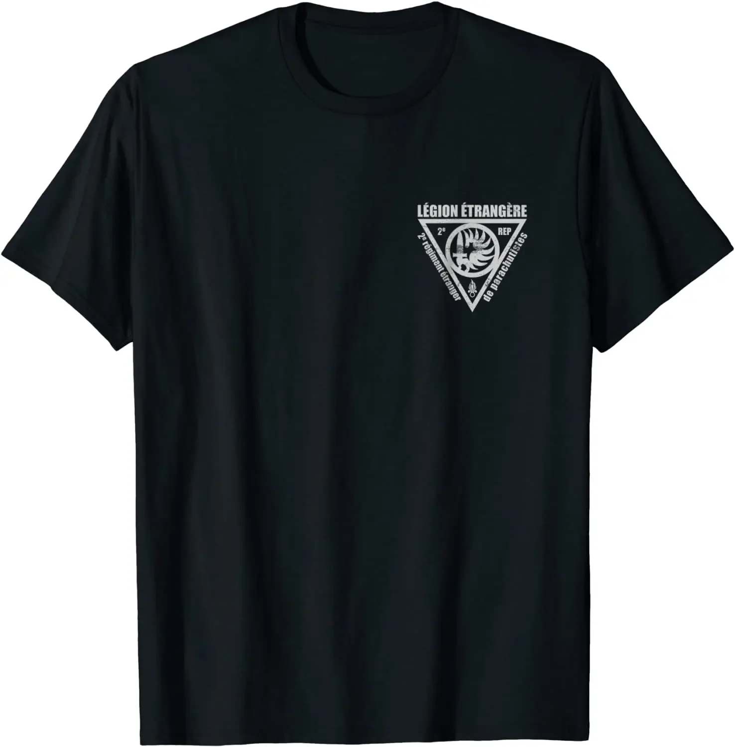 France 2 Rep Foreign Legion Paratrooper T-Shirt Short Sleeve Casual 100% Cotton O-Neck Men T Shirts
