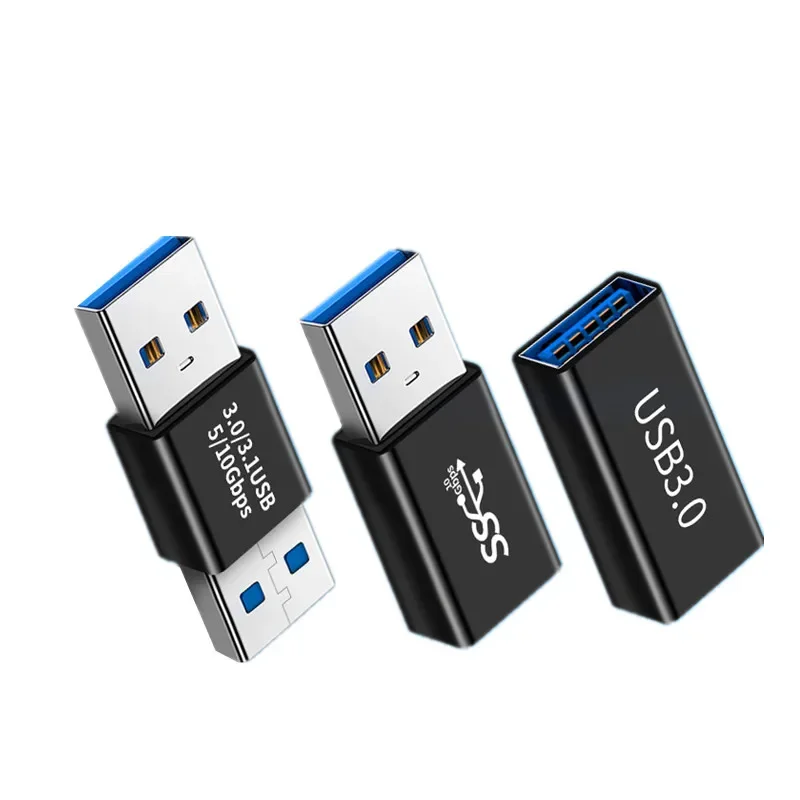 

1Pcs USB 3.0 Adapter Male to Female Fmale-Female Male-Female Converter Coupler Changer Connector Durable for PC Laptop