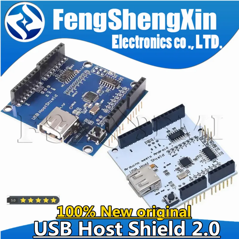 USB Host Shield 2.0 MAX3421 for Arduino UNO MEGA ADK Compatible for Android ADK DIY Electronic Module Board