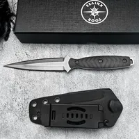 Hot Sale TOOR Jungle Fixed Blade Knife with Sheath 440c Blade Outdoor Portable Hunting Knife EDC Cutting Camping Survival Knife