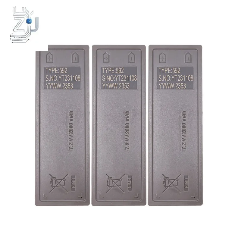 

3 pieces 7.2 volt 2 amp batteries for Scanreco 592 16131 590 960 BS590 Cifa EA2512 FBS590-