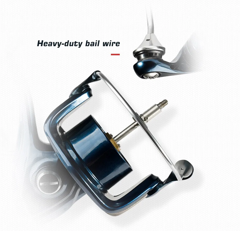 Noeby INFINITE SW Salzwasser-Spinnrolle 2500-10000 Serie Aluminiumgehäuse 45lb Max Bremskraft Offshore Jigging Rolle – Detail 8
