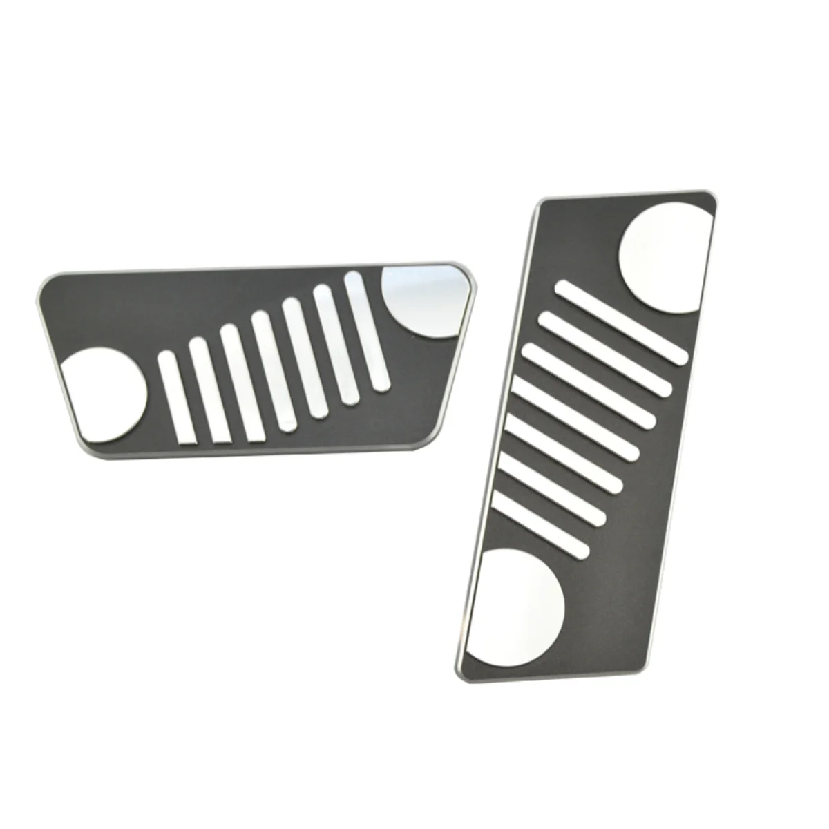 

Lantsun для Jeep JK FRONT GRILLE STYLEJ199 из алюминиевого сплава для Jeep JK для Wrangler 2007-2017