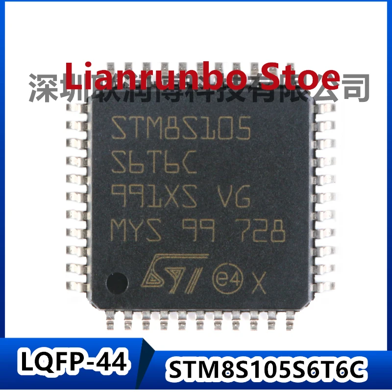 

New original STM8S105S6T6C LQFP-44 16MHz/32KB flash memory/8-bit microcontroller MCU