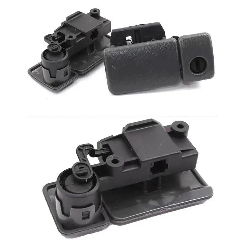 ~For Grand Vitara 2000-2016 Gray Car Glove Box Lock Latch Handle 7343076811P4Z Auto Parts Storage Box Handle Car Accessories