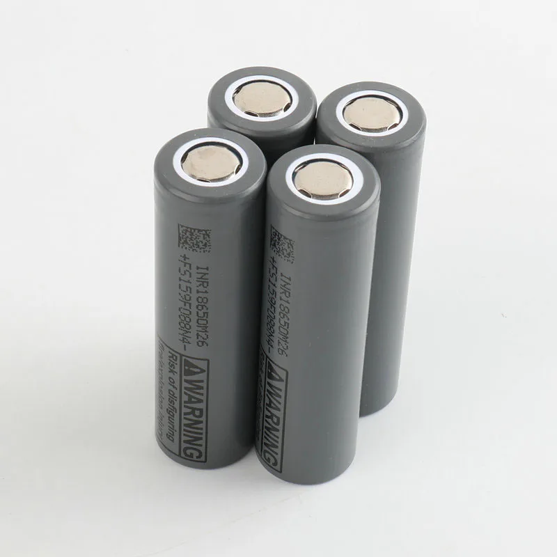 New INR18650M26 3.7V 2600mah Discharge 10A 18650 Lithium Battery Suitable for Electric Bicycles, Scooters and Electric Toys