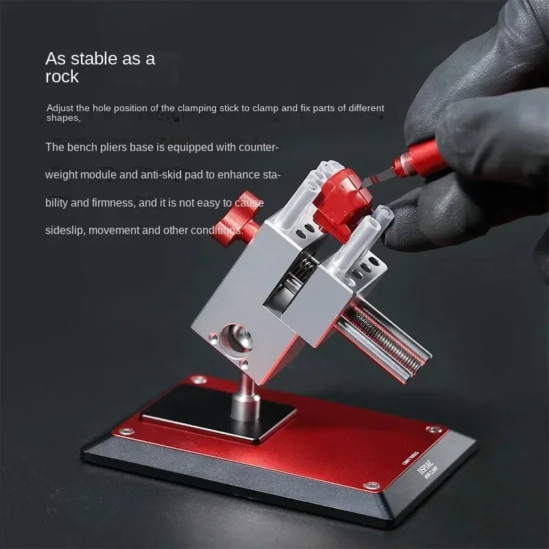 

220 В обновленный зажим для стола Gundam, инструменты для изготовления военных моделей, универсальные высокоточные плоскогубцы